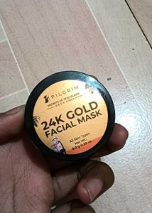 Renee &amp; Pilgrim 24 K Gold Facial Mask Set