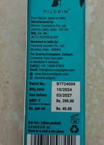 Pilgrim Anti-Acne Serum