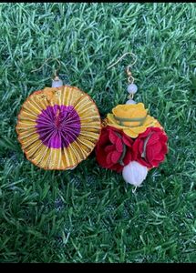 New Haldi Maag Tukada With Earrings