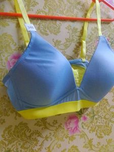 Blue T-Shirt Bra