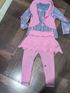 Stylish Girl's winter dress