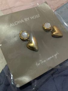 Aloha by Host Heart Earrings