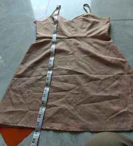 Peach Mini Dress