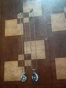 Necklace Set - Two Unique Pendants