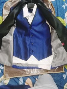 Blue Slim-Fit Suit