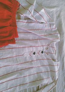 Striped Kurti Set