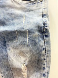 Distressed Denim Jeans