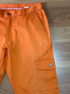 Puma Y2K Retro Orange Cargo Pants