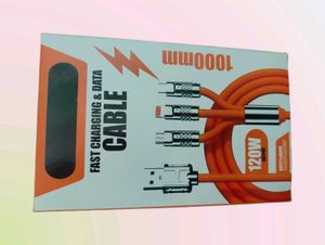 car charger with 120W Fast Charging Cable