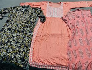 Pure Cotton Kurti Combo