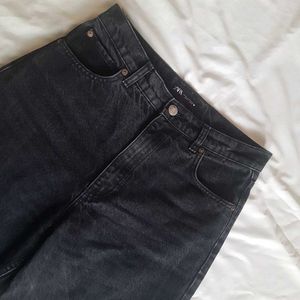 ZARA WIDE LEG DENIM