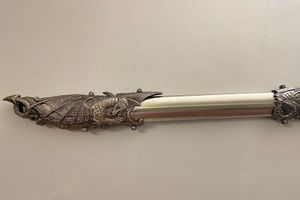 Antique Decorative Metal Sword-Fiery Dragon Handle