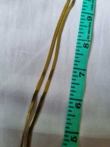 18k Gold Plated Snake Chain Anti Tarnished