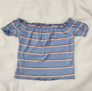 Shein Off-Shoulder Crop Top