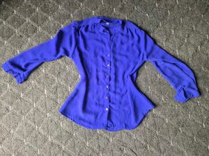 Button-down blouse/shirt