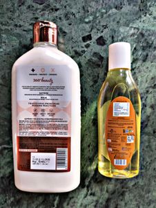 Just Herbs  Body Milk And Bio Organic Almond Oil