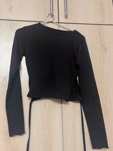 Black Long Sleeve Top