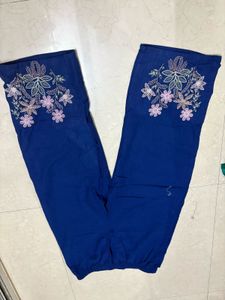 Blue Embroidered Kurta