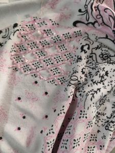 pink beaded detail full sleeve top