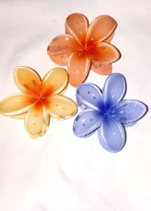 Colorful Flower Hair Clips