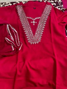 Kurta With Dupatta And Bottomwear