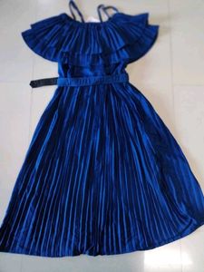 Elegant Navy Blue Maxi Dress