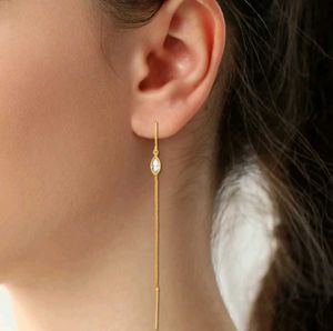 Elegant Gold Dangle Earrings
