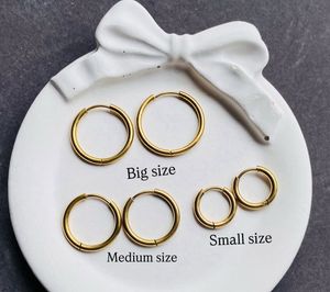 Gold Hoop Earrings