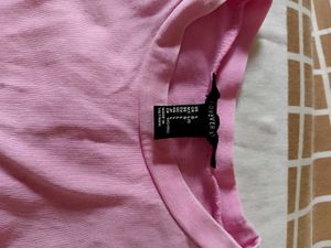 Forever 21 Pink Top - Size L