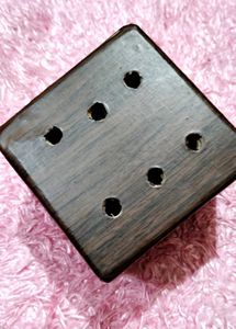 Wooden Dice Decor/ Pen Holder