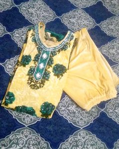 Soft Velvet Kurta Set