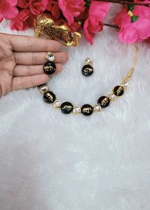 Handmade Indowestern Necklace Set Chokar Party Wea