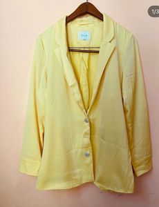 Vila Yellow Blazer