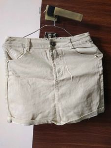 Denim Skirt With Free Top