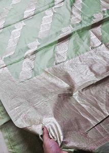 Organza Saree With Blouse 🫡💝
