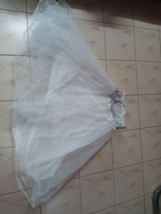 White CANCAN skirt