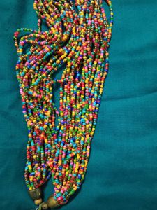 Colorful Beaded Statement Necklace