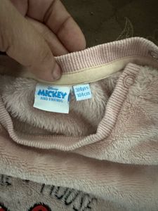 Minnie Mouse Plush Sweatshirt