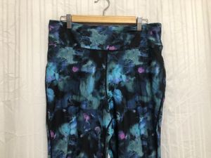 Circuit Blue Printed Leggings