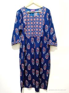 Blue Printed Set
