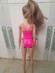 2  Barbie Dolls In Used Condition