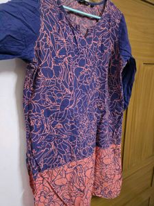 Floral Print Tunic Top