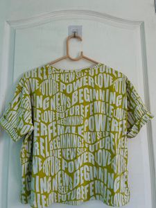 Cotton Crop T Shirt From Max