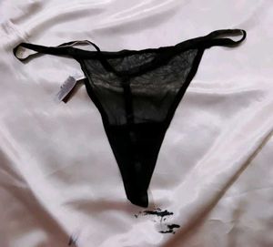 Black Lace Detail Panty