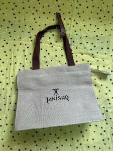 Tanishq Jute Bag For Jewellery - Big