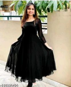 Black Kurti Frock