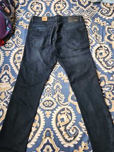 Dark Blue Denim Jeans
