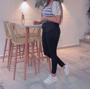 Striped Button-Up Top