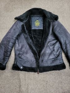 Alpha Industries leather Jacket