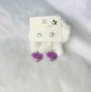 Heart Love Earrings